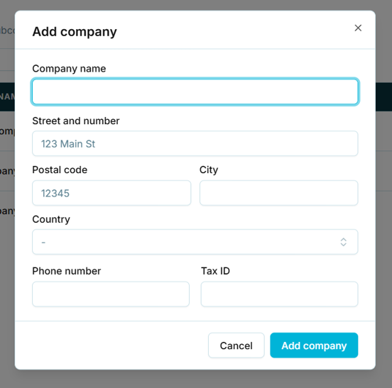 company-dialog
